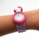 Take Care Παιδικό Ρολόι Hello Kitty Με Λουράκι Σιλικόνης