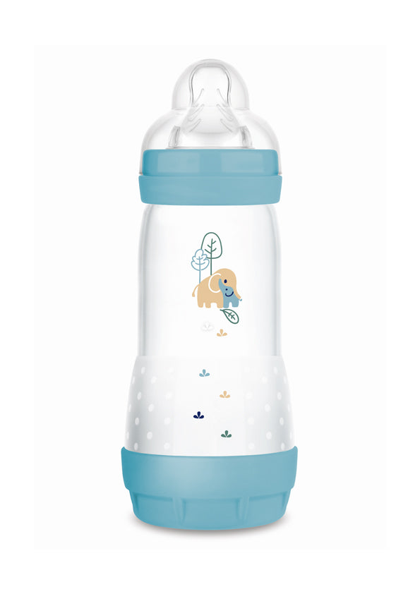 MAM Easy Start™ Πλαστικό Μπιμπερό Anti-Colic 4 Μηνών+ Μπλε 320ml (356SB)