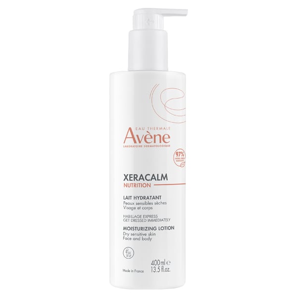 Avene Xeracalm Nutrition Lait Hydratant Ενυδατικό Γαλάκτωμα 400ml