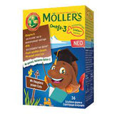 Moller's Omega 3 για Παιδιά 36 Ζελεδάκια Με Θαυμάσια Γεύση Cola