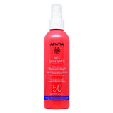 Apivita Bee Sun Safe Ενυδατικό Spray Ελαφριάς Υφής Για Πρόσωπο & Σώμα SPF50 200ml