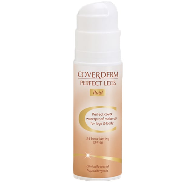 Coverderm Perfect Legs Fluid Αδιάβροχο Make-Up Για Τα Πόδια Και Το Σώμα SPF40 No53 75ml
