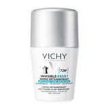 Vichy Invisible Resist 72H Roll-On Αποσμητικό Κατά Των Σημαδιών 50ml