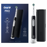 Oral-B Pro Series 1 Travel Edition Ηλεκτρική Οδοντόβουρτσα Μαύρη Με θήκη Ταξιδίου
