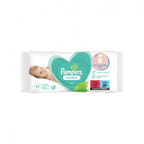 Pampers Sensitive Μωρομάντηλα Χωρίς Άρωμα & Οινόπνευμα 52 Τεμάχια