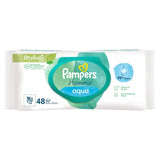 Pampers Harmonie Aqua Υποαλλεργικά Μωρομάντηλα με 99% Νερό, χωρίς Οινόπνευμα & Άρωμα 48τμχ