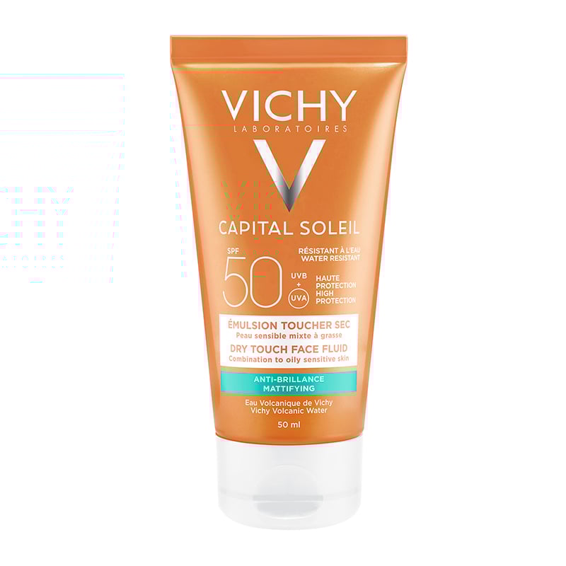 Vichy Capital Soleil Αντιηλιακή Κρέμα Προσώπου Για Ματ Αποτέλεσμα spf50 50ml