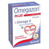 Health Aid Omegazon Plus Omega-3 & Co-Q10 30mg 60 Κάψουλες