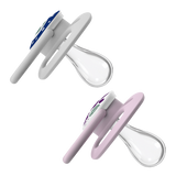 Dr Brown's Advantage Night Σιλικόνης για Κορίτσι 6-18m 2τμχ