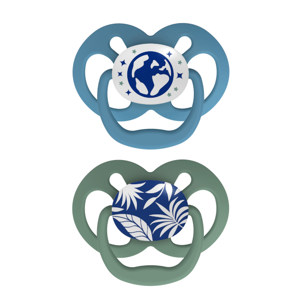 Dr Brown's Advantage Night Σιλικόνης για Αγόρι 6-18m 2τμχ