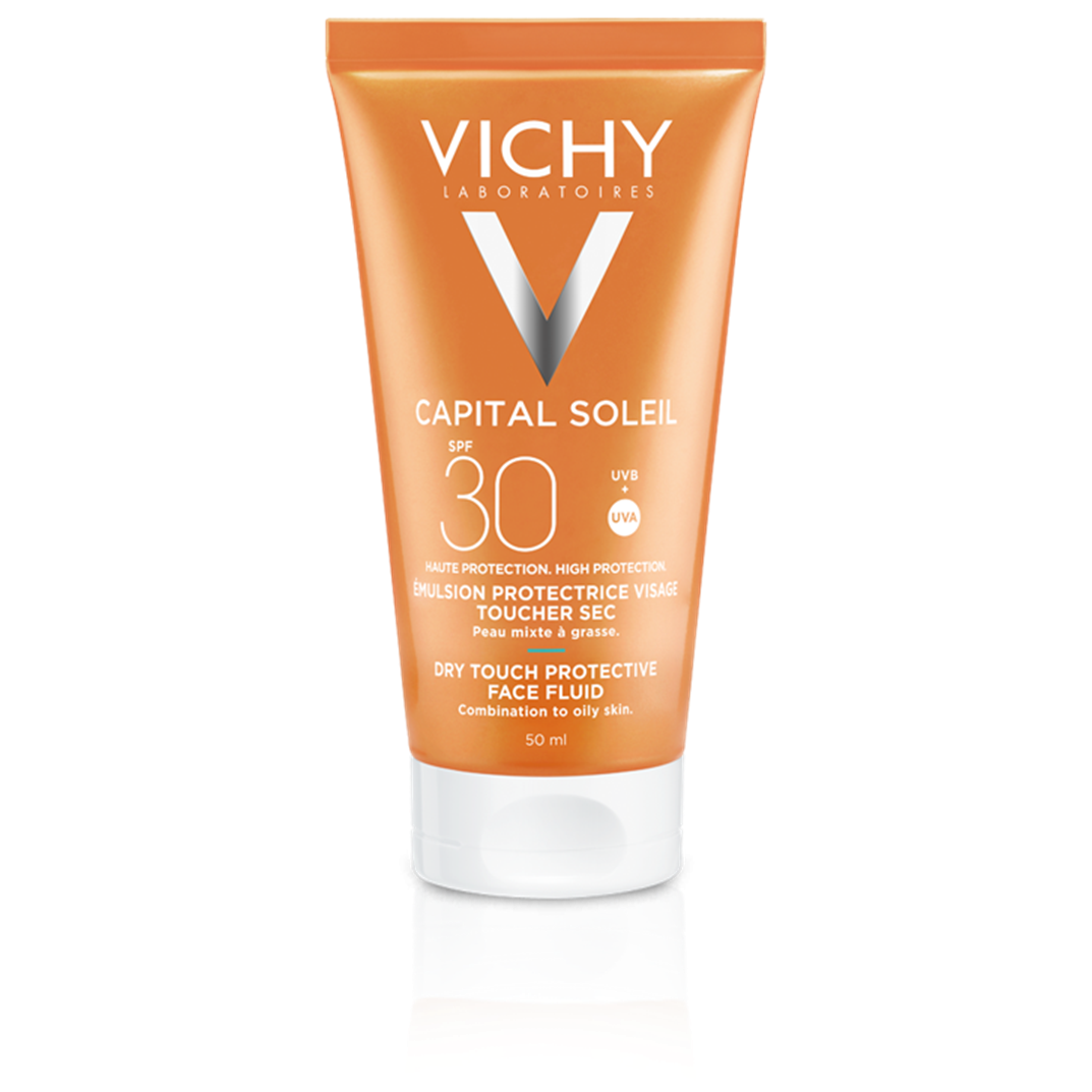 Vichy Capital Soleil SPF30 Αντιηλιακή Κρέμα Προσώπου Για Ματ Αποτέλεσμα 50ml