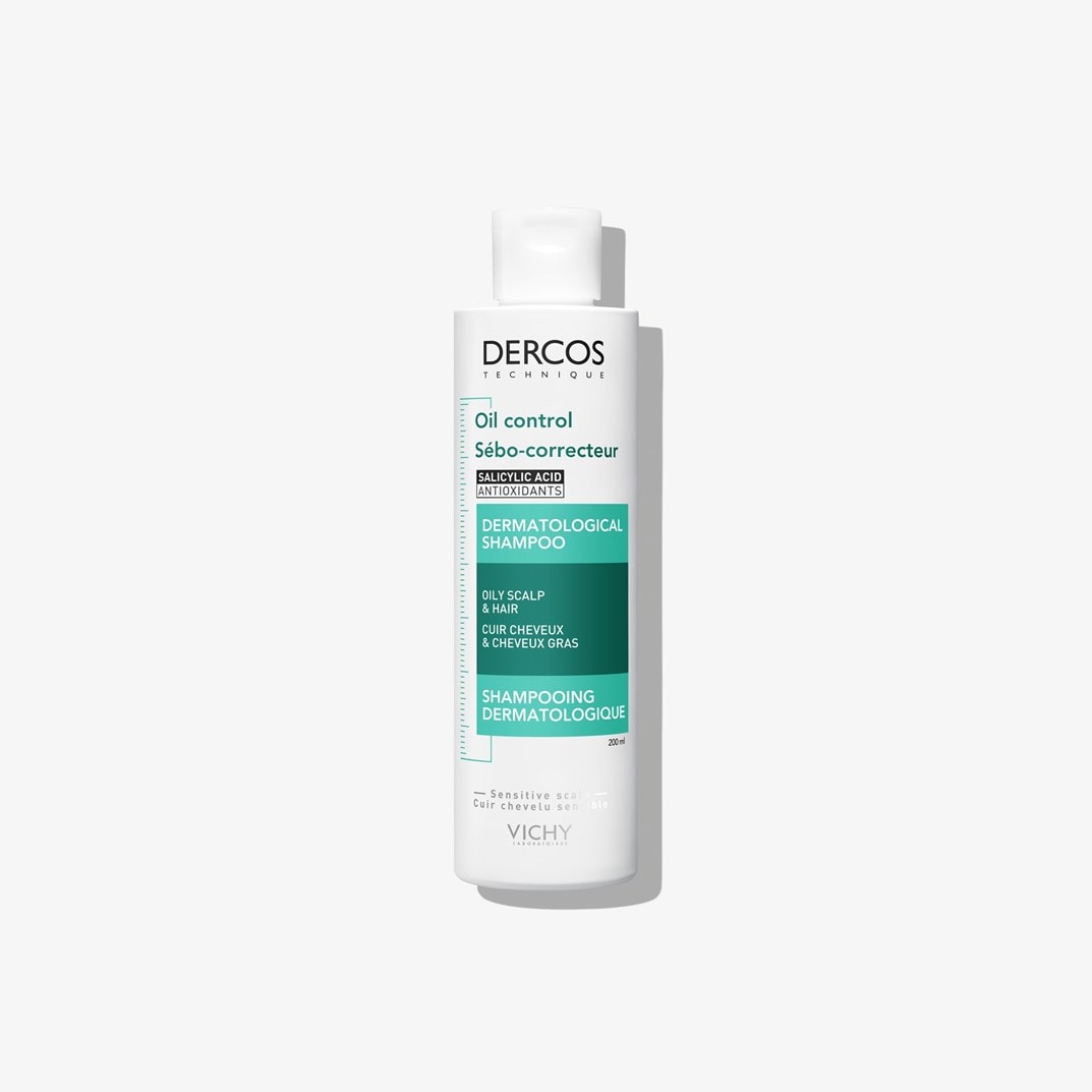 Vichy Dercos Oil Control-Advanced Action Σαμπουάν για Λιπαρά Μαλλιά