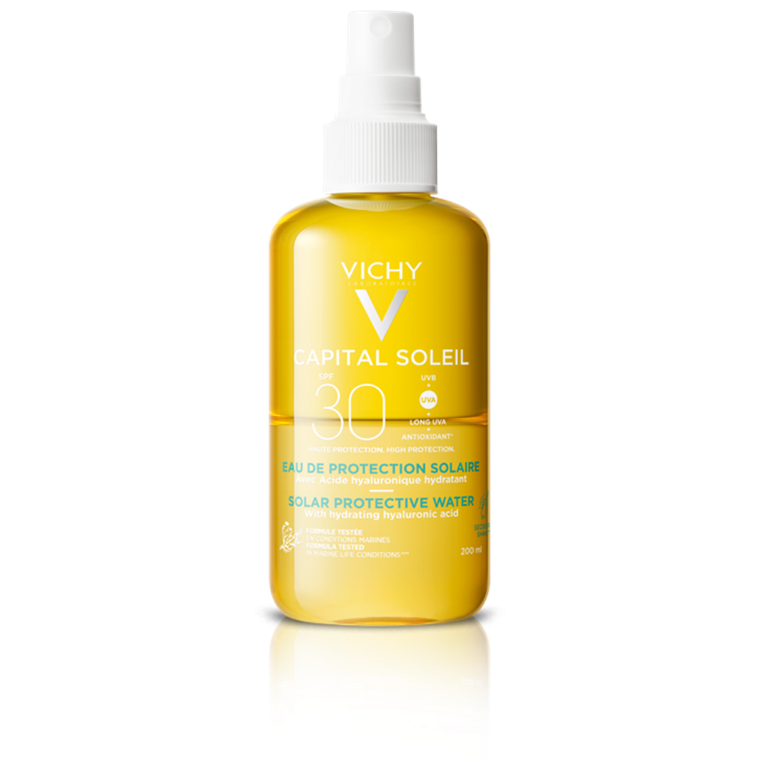 Vichy Ideal Soleil SPF30 Ενυδατικό Νερό Προστασίας Από Τον Ήλιο 200ml