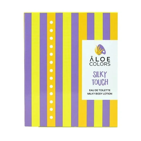 Aloe Colors Silky Touch Gift Set με Eau De Toilette 10ml & Milky Body Lotion 150ml
