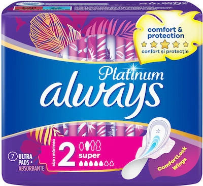 Always Platinum Super Σερβιέτες 7 τεμάχια