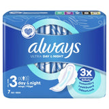 Always Ultra Day & Night (Μέγεθος 3) 7 Τεμάχια