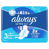 Always Ultra Day Super Extra (Μέγεθος 3) 7 Τεμάχια