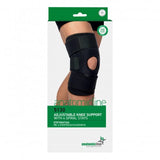 Anatomic Line Επιγονατίδα με 4 Σπειροειδή Ελάσματα One Size Μαύρη 5130