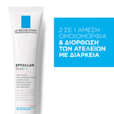 La Roche Posay Effaclar Duo+ Unifiant Teinte Light - Gel Προσώπου Ημέρας με Χρώμα Κατά Των Ατελειών & της Ακμής 40ml