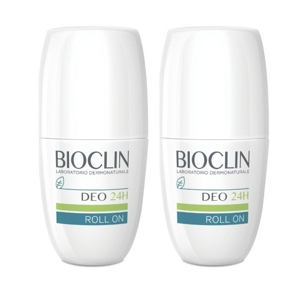 Bioclin Deo 24H Roll On 1+1 δώρο αποσμητικό για ευαίσθητες επιδερμίδες