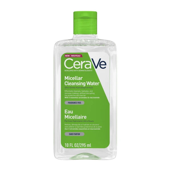 CeraVe Micellar Cleansing Water 295ml Καθαριστικό Νερό Ντεμακιγιάζ με Κεραμίδια και Νιασιναμίδη