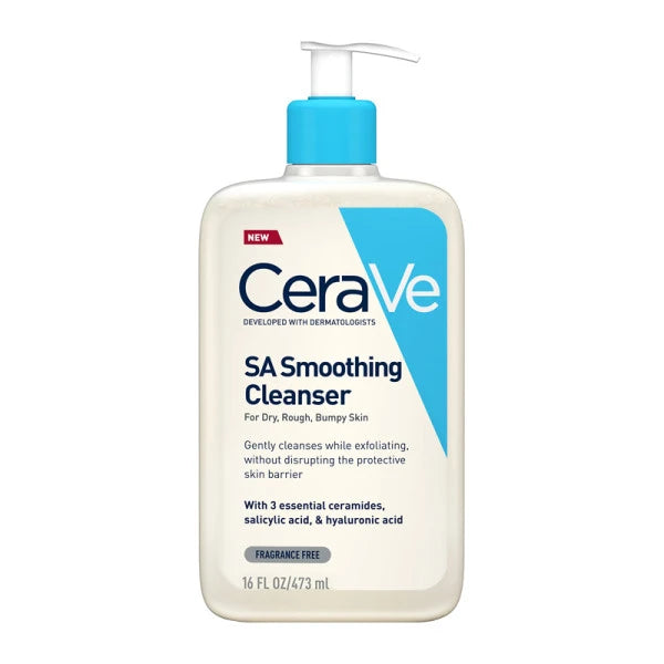 CeraVe SA Smoothing Cleanser 473ml Καθαριστικό Προσώπου
