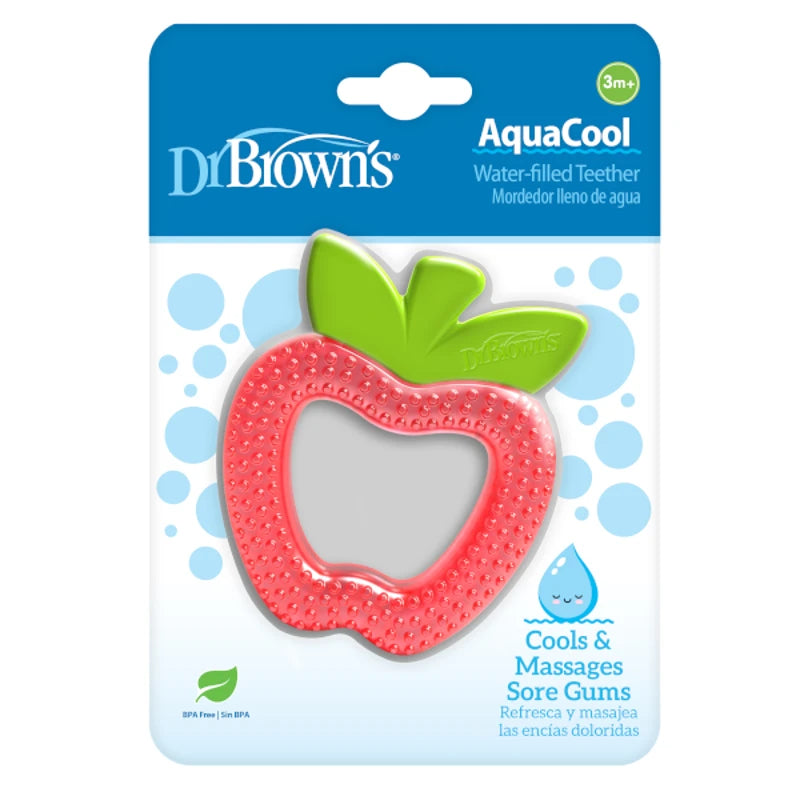 Dr. Brown's AquaCool Οδοντοφυΐας Μήλο Με Νερό 3+ Μηνών Συσκευασία