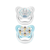 Dr Brown's Prevent Ορθοδοντική Πιπίλα Σιλικόνης Λαγουδάκι-Μελισσούλες 0-6m 2τμχ