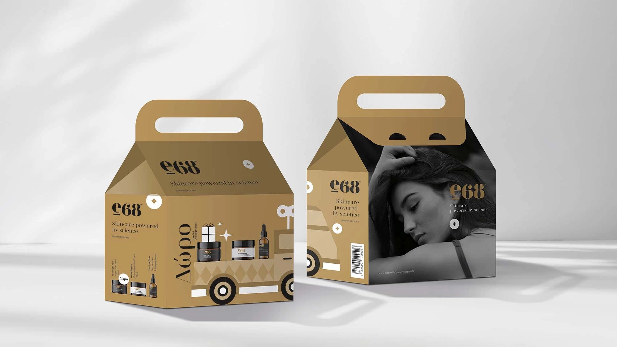 E68 Christmas Promo Pack Γυναικεία Περιποίηση με Καλλυντικά Προϊόντα