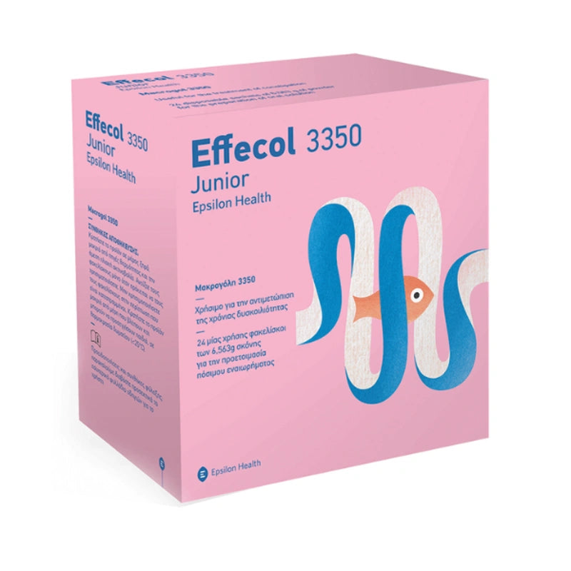 Effecol 3350 Junior Epsilon Health – Καθαρτικό για Παιδιά με Μακρογόλη 3350