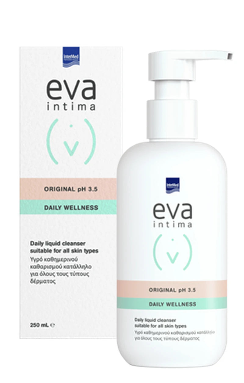 Eva Intima Original pH 3.5 Daily Wellness 250ml - Καθαριστικό Ευαίσθητης Περιοχής για Καθημερινή Χρήση