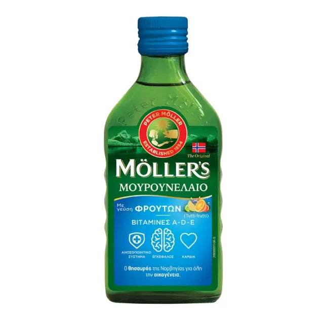 Mollers Μουρουνέλαιο Tutti Frutti 250mL