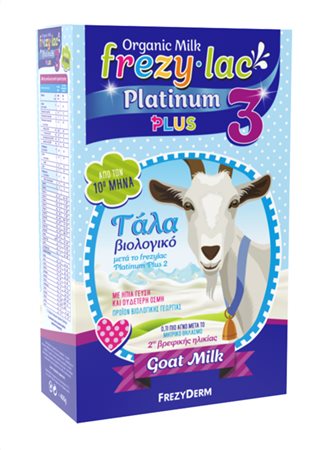 Frezyderm Frezylac Platinum 3 Plus Βιολογικό Κατσικίσιο Γάλα 400g