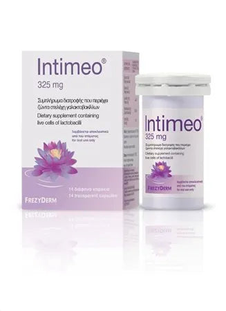 Frezyderm Intimeo 325mg - Συμπλήρωμα διατροφής με γαλακτοβάκιλλους για την υγεία της ευαίσθητης περιοχής