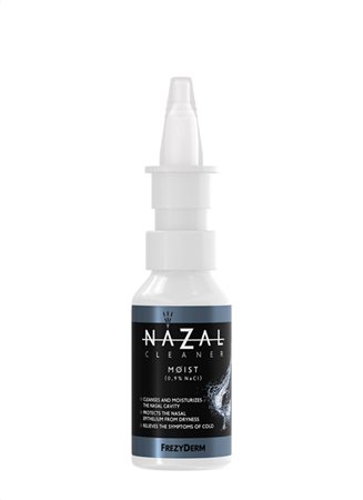 Frezyderm Nazal Cleaner Moist 30ml - Ρινικό Σπρέι Ενυδάτωσης για Ξηρή Μύτη