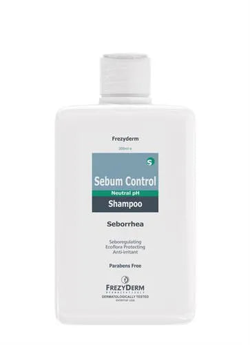 Frezyderm Sebum Control Shampoo 200ml – Σαμπουάν για Σμηγματορροϊκή Δερματίτιδα & Ρύθμιση Σμήγματος