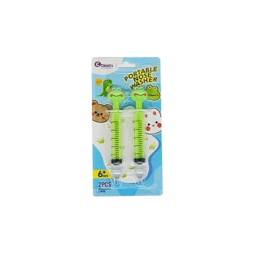Gestalis Portable Nose Washer Frog Παιδικό Σετ Πλύσης Μύτης 2 τεμάχια