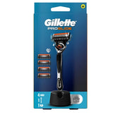 Gillette Proglide Flexball Χειροκίνητη Μηχανή 4 Aνταλλακτικά & ΔΩΡΟ η Βάση Στήριξης