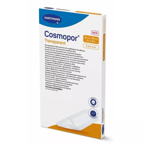 Επιθέματα Hartmann Cosmopor Transparent 10x20cm 5τμχ