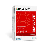 Immuvit Magnevit 30 κάψουλες με μαγνήσιο και βιταμίνες B6 και E για μυϊκή και νευρική λειτουργία