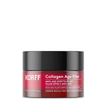 Korff Collagen Age Filler Rich Face Cream 50ml – Αντιγηραντική Κρέμα Προσώπου με Εφέ Filler