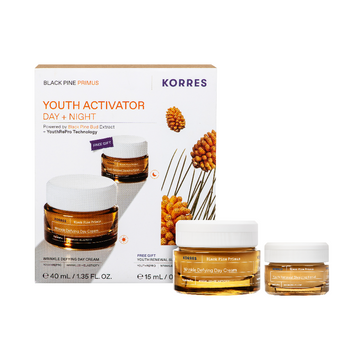 Korres Black Pine Primus Youth Activator Gift Set Day + Night