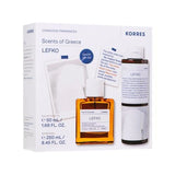 Korres LEFKO Eau de Toilette & Showergel – Λευκό, Φυσικό Άρωμα Ελλάδας