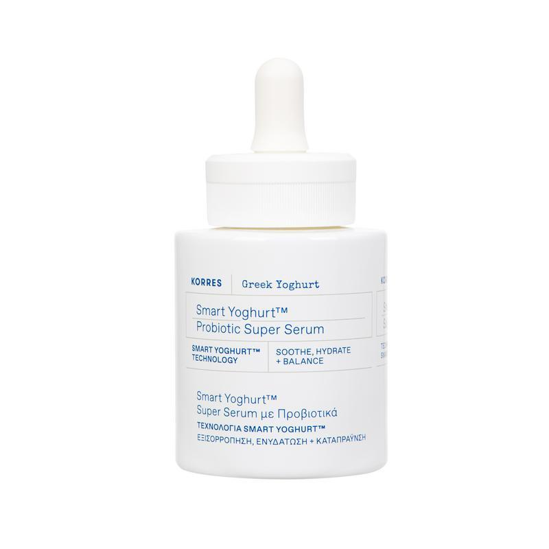 Korres Smart Yoghurt Probiotic Super Serum για Ενυδάτωση, Καταπράυνση και Εξισορρόπηση της Επιδερμίδας