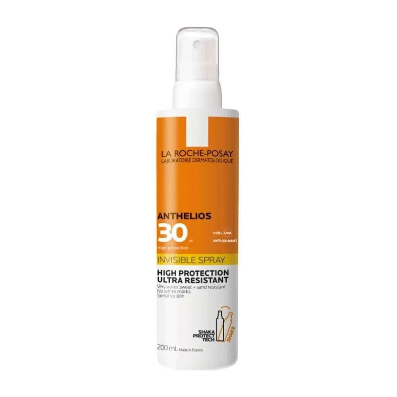La Roche-Posay Anthelios Invisible Spray SPF30 200ml – Αντηλιακό Spray Σώματος Υψηλής Προστασίας