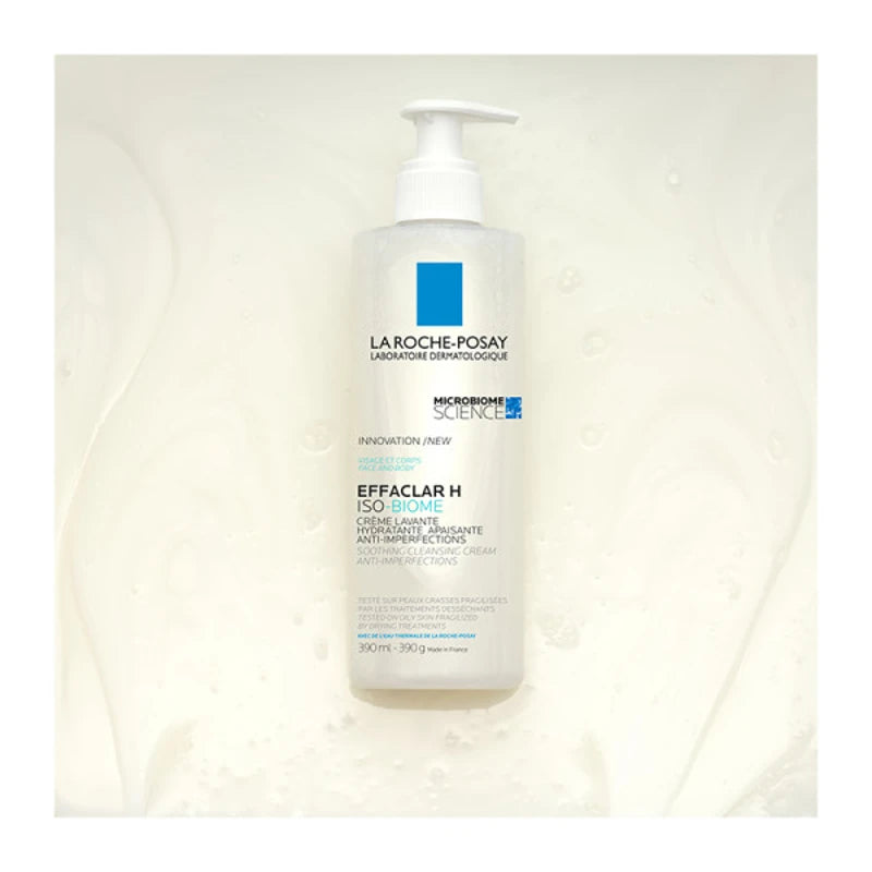 La Roche-Posay Effaclar H Iso-Biome Cleanser – Καθαριστικό Προσώπου για Ευαίσθητη Επιδερμίδα