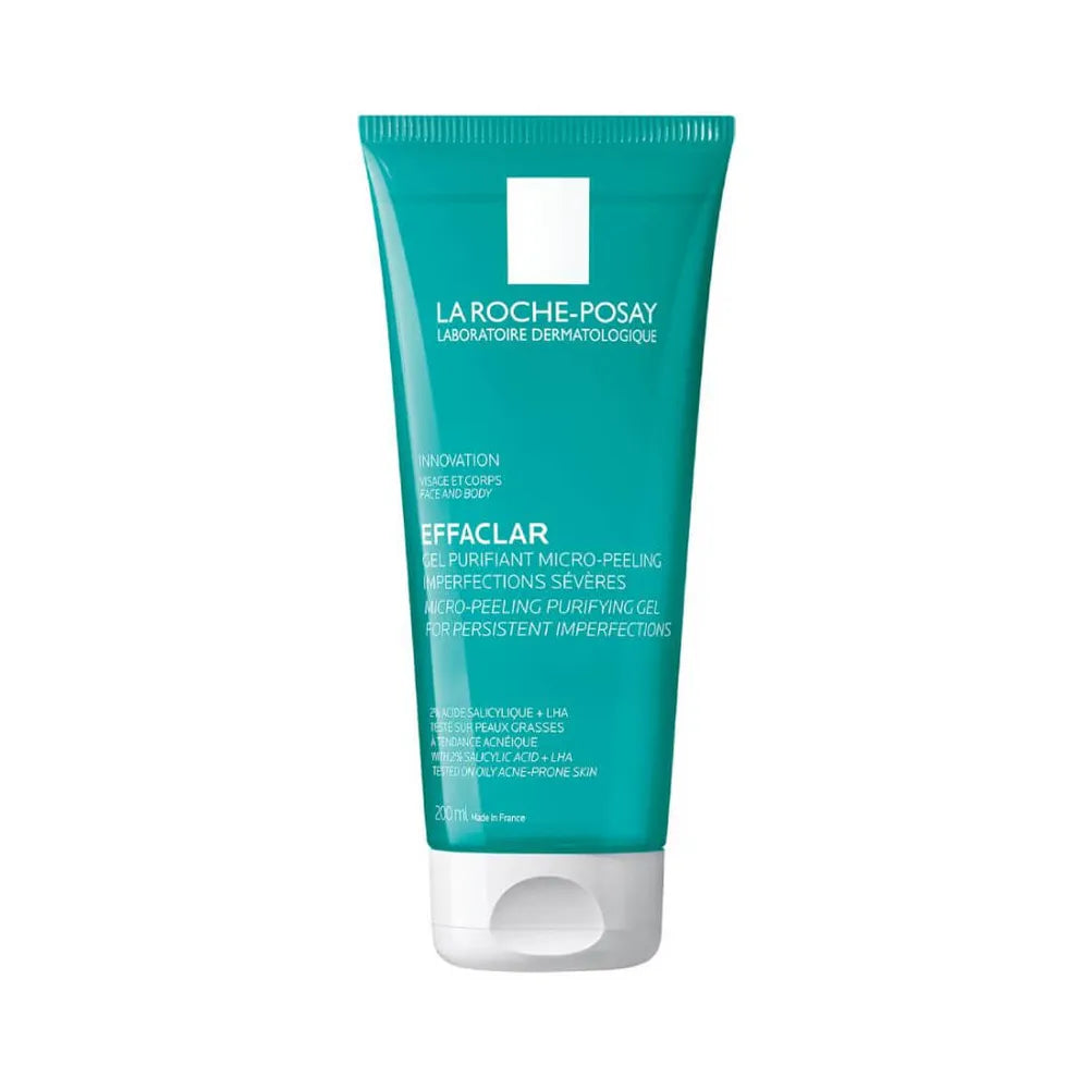 La Roche-Posay Effaclar Micro-Peeling Gel 200ml – Καθαριστικό Gel για Επίμονες Ατέλειες