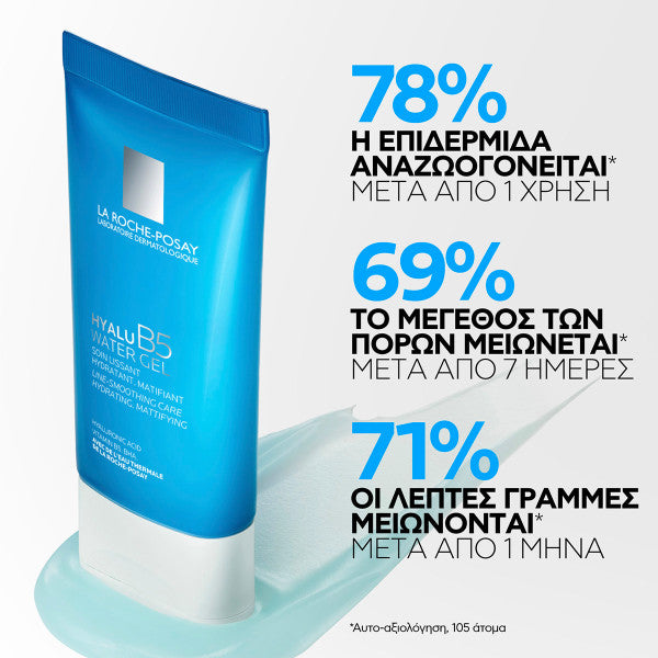 la roche posay hyalu b5 water gel αναζωογόνηση επιδερμίδας