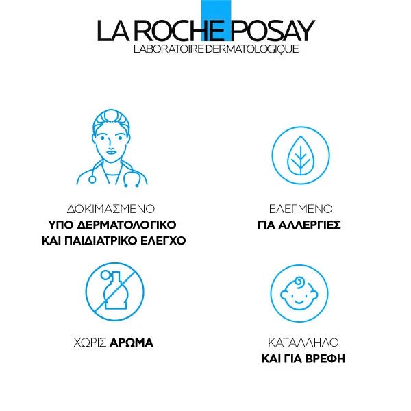 La Roche Posay Lipikar Syndet AP+ Κρεμοσάπουνο – Δοκιμασμένο για αλλεργίες