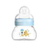 MAM Feel Good Γυάλινο Μπιμπερό 0 Μηνών 90ml Μπλε (380SB)
